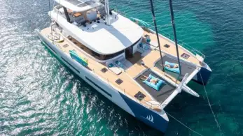 Luxury catamaran